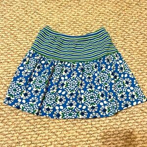 Hanna Andersson cotton knit skirt with undershorts size 130/US 8